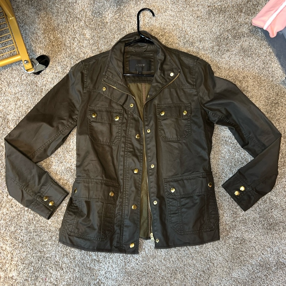 J. Crew The Downtown Field Utility Jacket Size Small - Picture 4 of 9